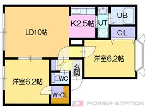 ルミエールエクセレントCの間取り
