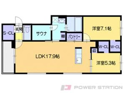 アレックスサーナズの間取り