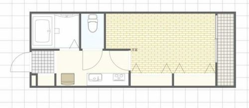 Minette Rin103の間取り