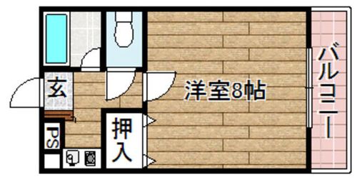 ソレイユ21302の間取り