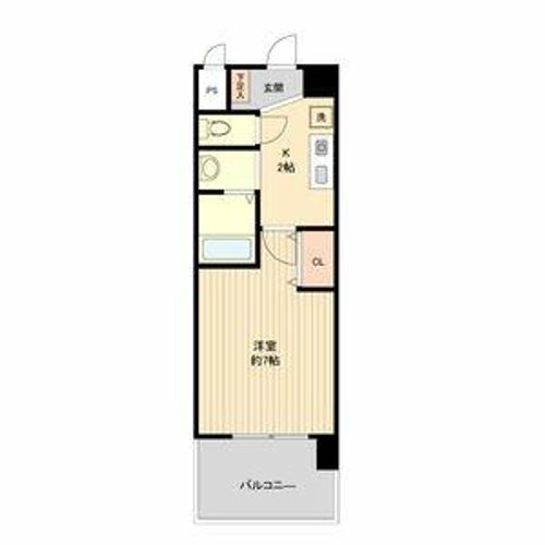 パークフラッツ金山0415の間取り
