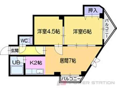 パークヒルズ沢町の間取り