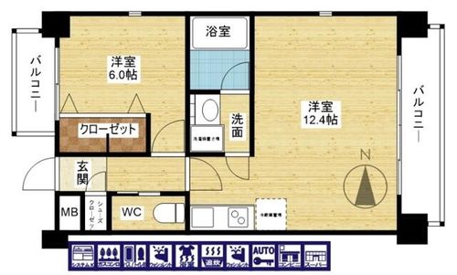 プレジオ御幣島の間取り