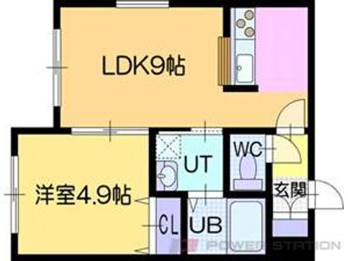 ラ・シュエット江別の間取り