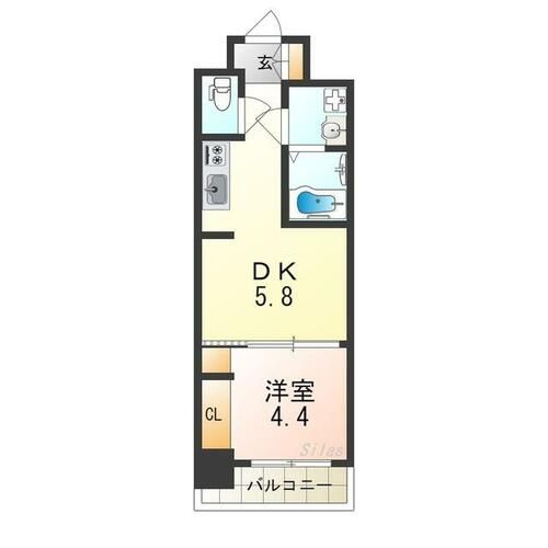 SOAR堺綾之町の間取り