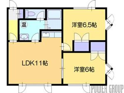 ノーザンストリームの間取り