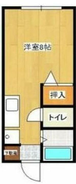 田中第1ハイツの間取り