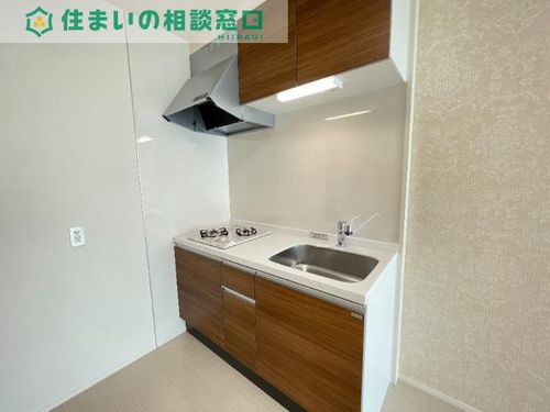愛知県岡崎市若松東2丁目(アパート)の賃貸物件のキッチン