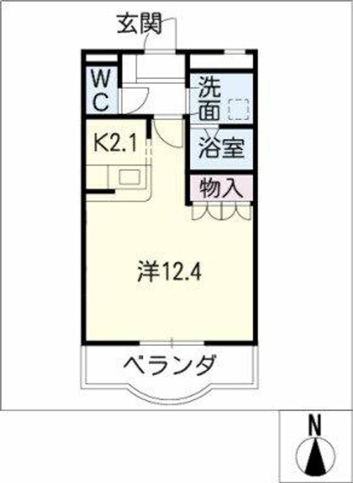 FKハウス横吹の間取り