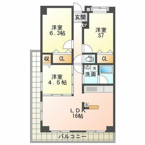 グレイスコートの間取り