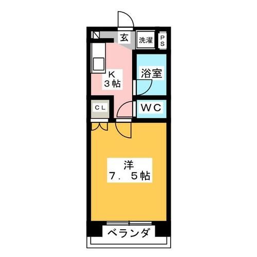 Comfort Hill’sの間取り