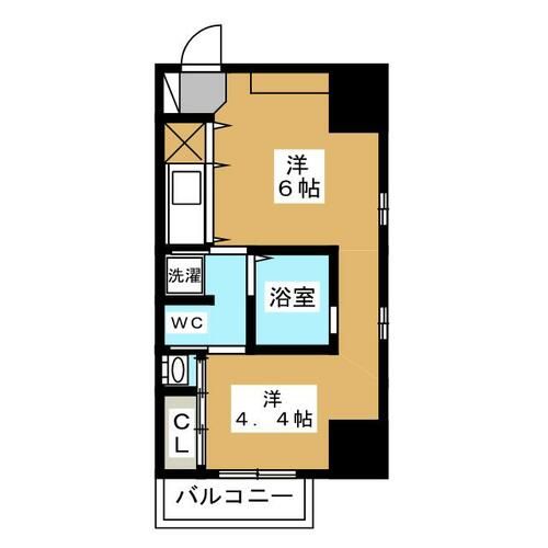 ラ・シュシュ覚王山の間取り