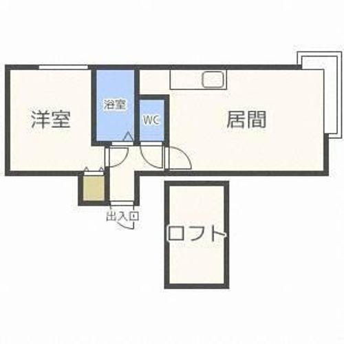 北海道札幌市北区北三十一条西6丁目(アパート)の賃貸物件203の間取り