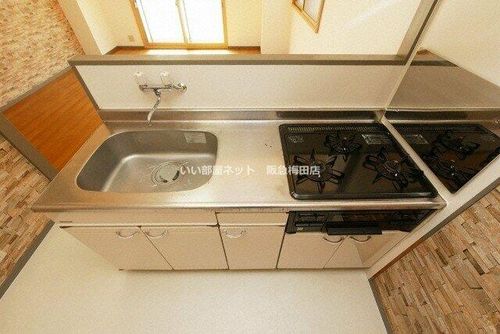 梅田東ユーリプラザのキッチン