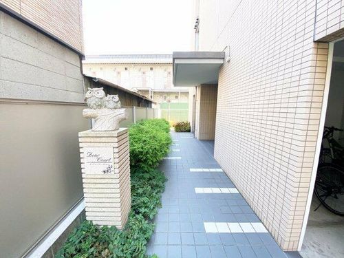 ディアコートハナテンの玄関