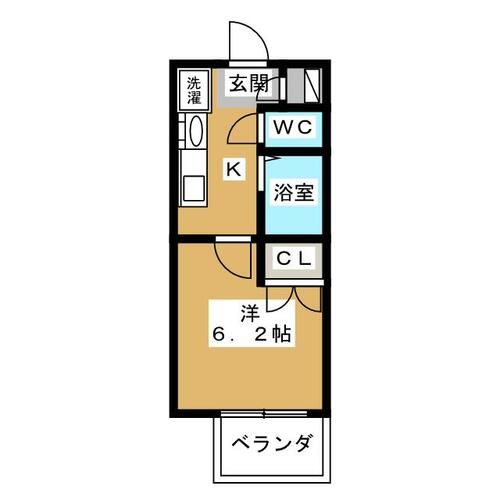 パルティール城西の間取り