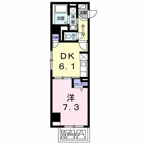 トレスオハス稲葉荘の間取り