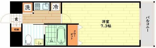 セイワパレス堂島シティの間取り