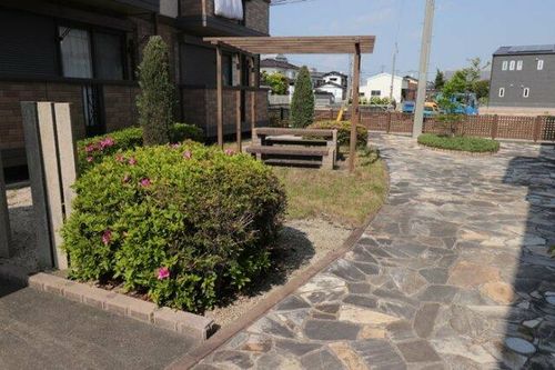 福岡県久留米市津福本町(アパート)の賃貸物件の玄関