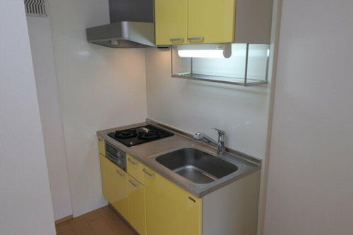 福岡県久留米市津福本町(アパート)の賃貸物件のキッチン