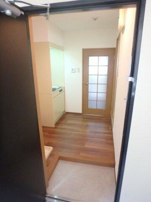 ゆずり葉202の玄関