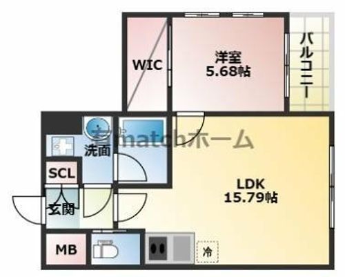 プレジオ長田の間取り