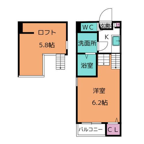 ハーモニーテラス井の森町の間取り