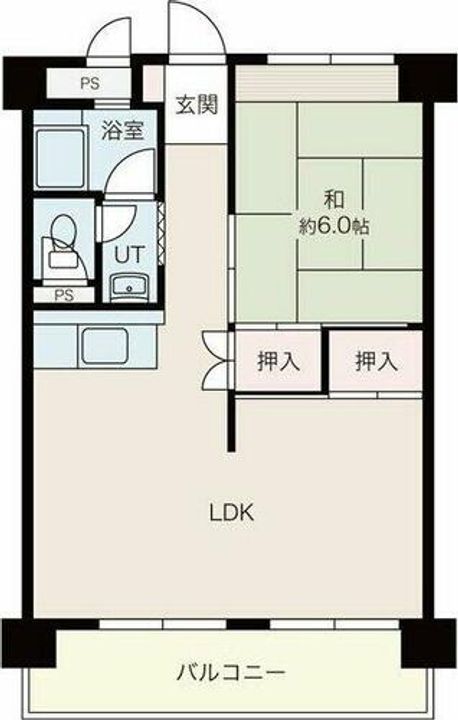 松河戸住宅117の間取り