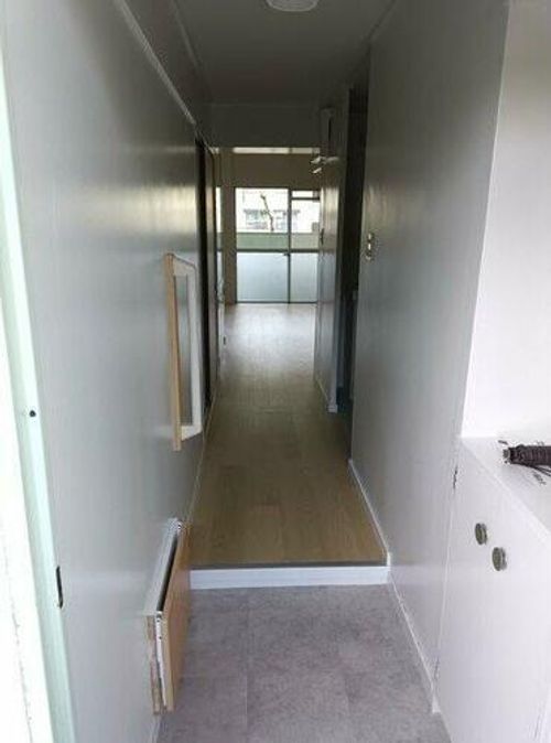 松河戸住宅117の玄関