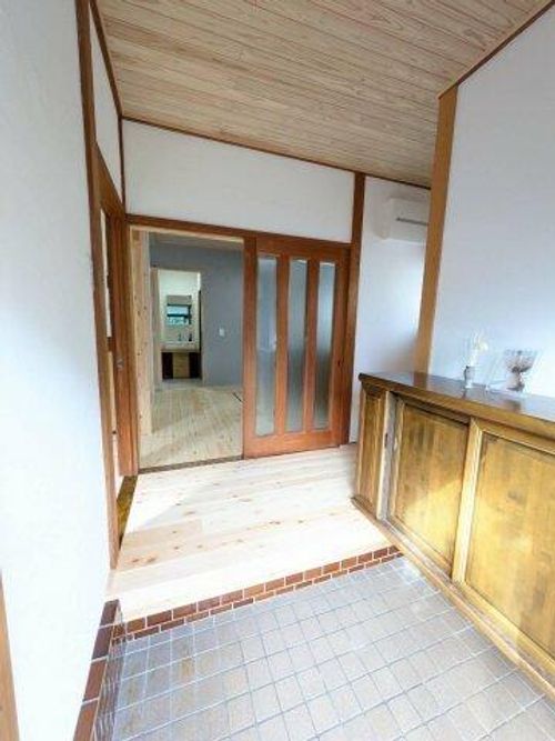 大阪府堺市東区西野(一戸建)の賃貸物件の玄関