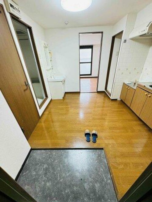 大阪府大阪市平野区平野西5丁目(マンション)の賃貸物件の玄関