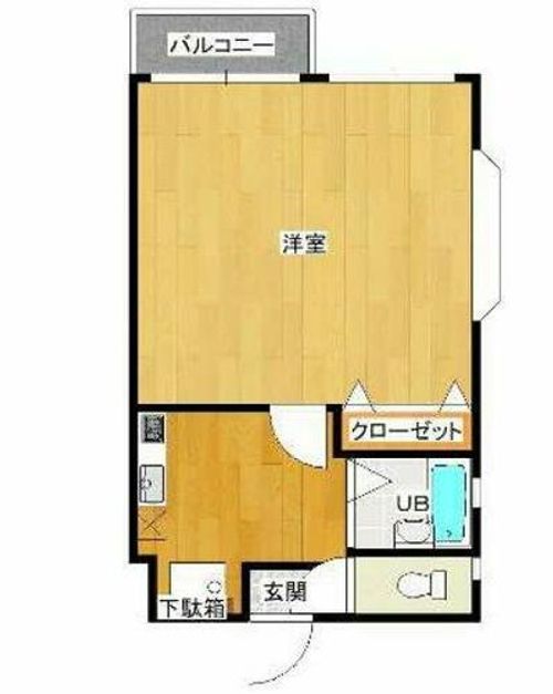 ソラール羽衣の間取り