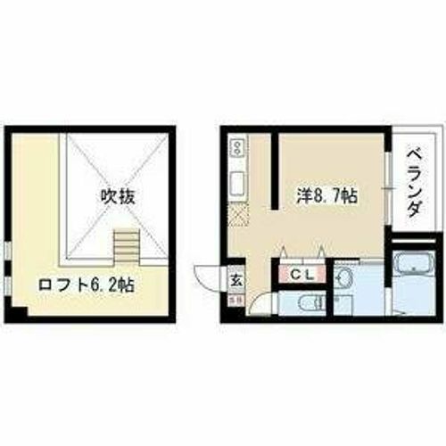 シェリール本陣の間取り