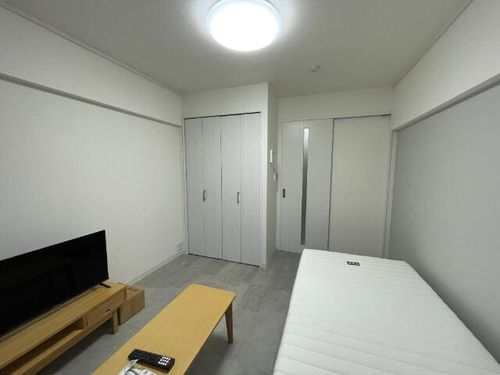 ザイテツマンションの居間