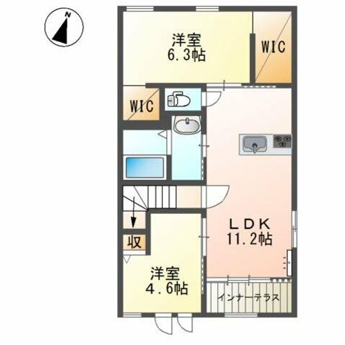 グレイスハイツ太閤の間取り