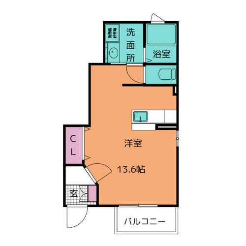 ミニョン光輝の間取り