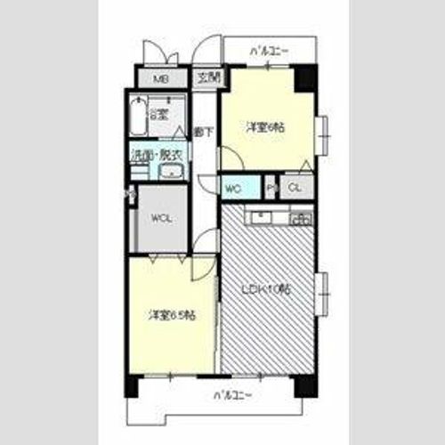 カーサ・ボニータの間取り