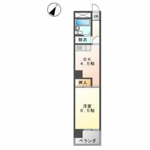 パークサイドメゾン伏見の間取り
