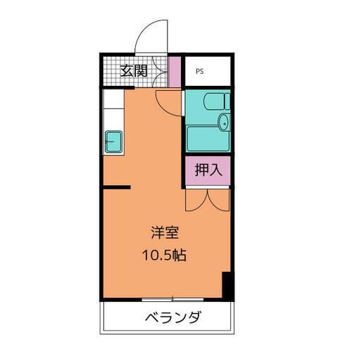 第二ビューハイツ兄山の間取り