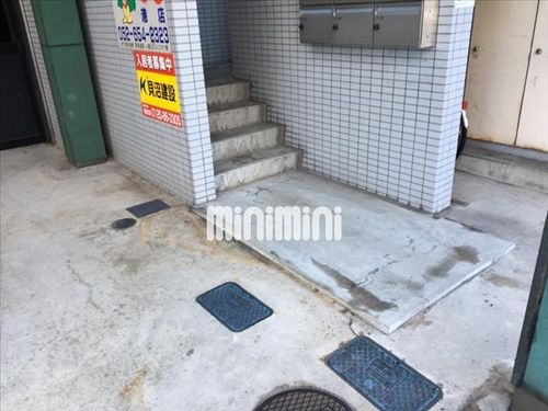 中京ウエスト Ⅱの玄関