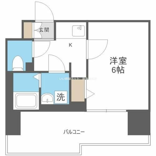 エスリードレジデンス梅田グランゲートの間取り