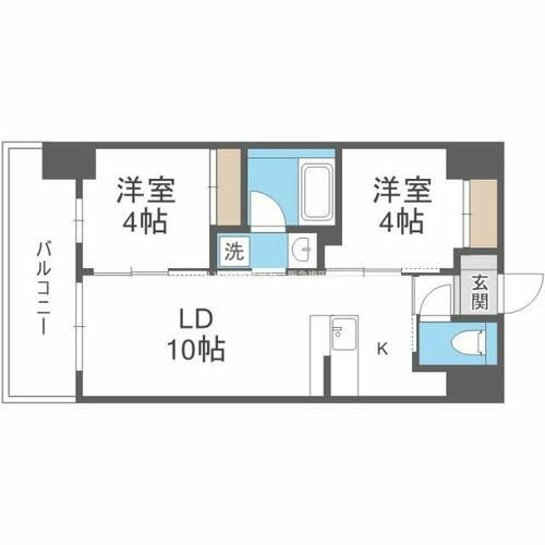 セレニテフラン新大阪の間取り