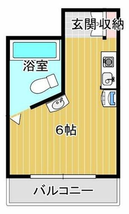 コレクション関目弐番館の間取り