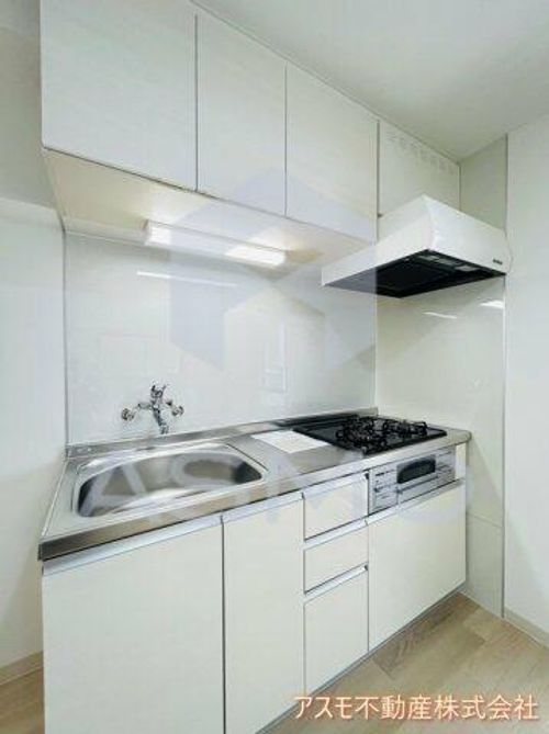 大阪府大阪市中央区船越町2丁目(マンション)の賃貸物件のキッチン