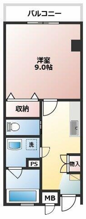 ディージービル小牧中央の間取り