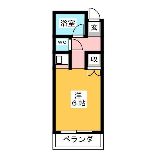 覚王山ビレッジの間取り