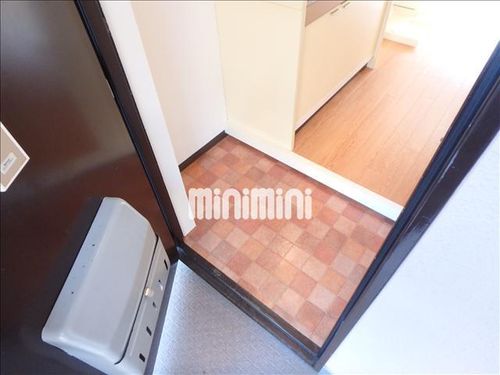 シムラアーバンハイツの玄関