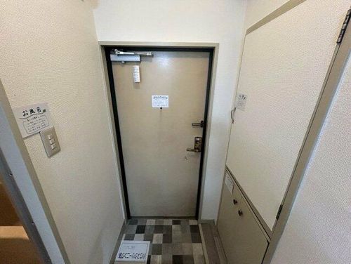 アイキューブ流町の玄関