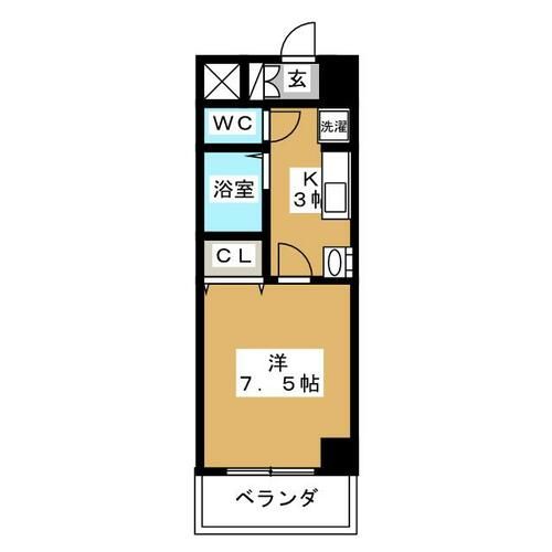 CITY SPIRE 名駅北の間取り