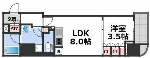 ザ・パークハビオ都島テラスの間取り